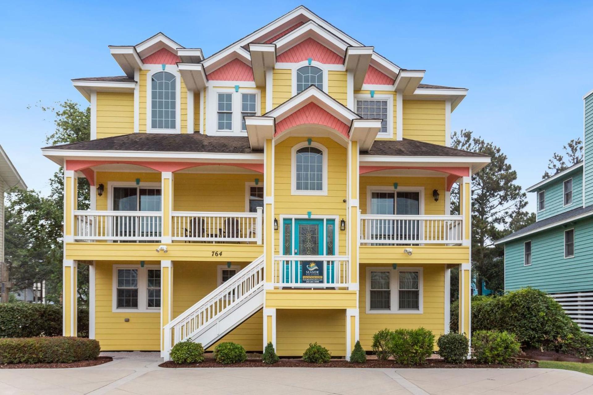 1661 Crown Jewel 10 Min Walk To Beach Corolla Exterior photo