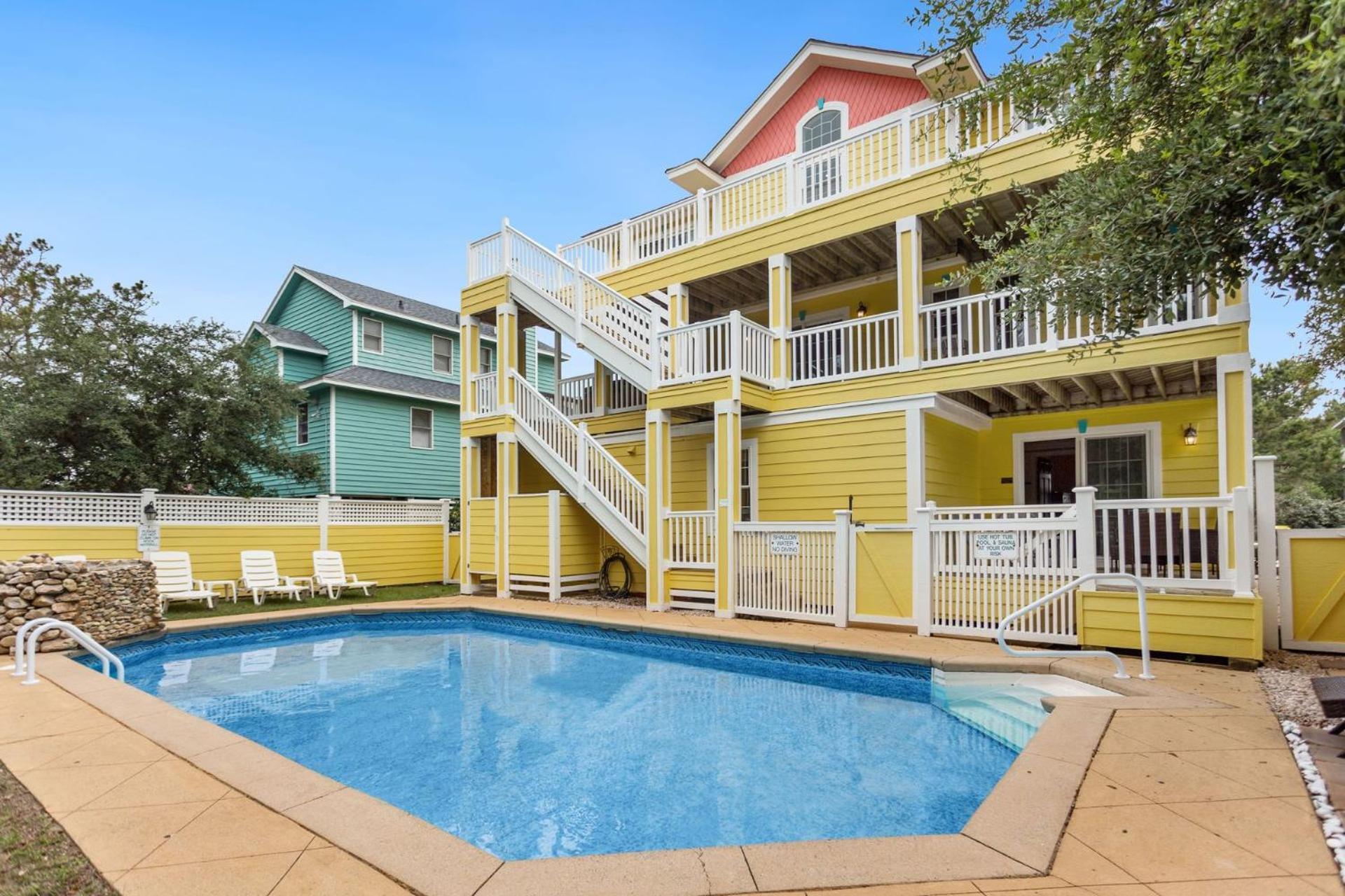 1661 Crown Jewel 10 Min Walk To Beach Corolla Exterior photo